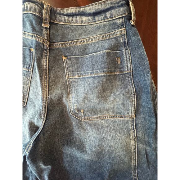 New w/tags Anthropology Pilcro Barrel Leg Kenna Mid Rise Heritage jean size 28 - Picture 11 of 12